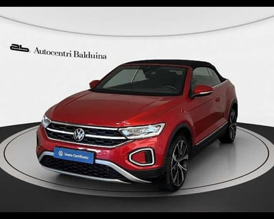 Volkswagen T-Roc Cabrio 1.5 tsi Style dsg del 2022 usata a Roma