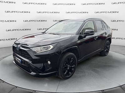Toyota Rav4 HV (218CV) E-CVT 2WD Black Edition del 2021 usata a San Giorgio e Bigarello