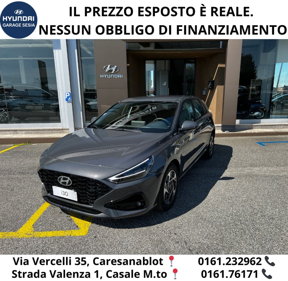 Hyundai i30 nuova a Vercelli