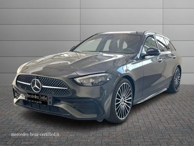 Mercedes-Benz Classe C Station Wagon 220 d mhev AMG Line Premium Plus 4matic 197cv auto del 2024 usata a Rimini