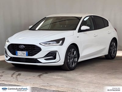 Ford Focus 1.0t ecoboost h ST-Line X 125cv del 2025 usata a Albano Laziale