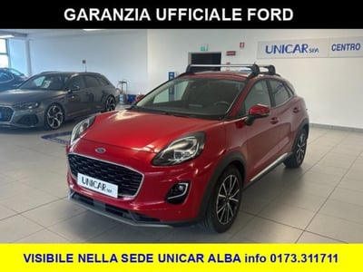 Ford Puma 1.0 EcoBoost Hybrid 125 CV S&amp;S aut. Titanium Design del 2022 usata a Alba