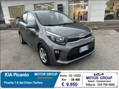 Kia Picanto 1.0 12V 5 porte AMT Urban del 2022 usata a Casamarciano