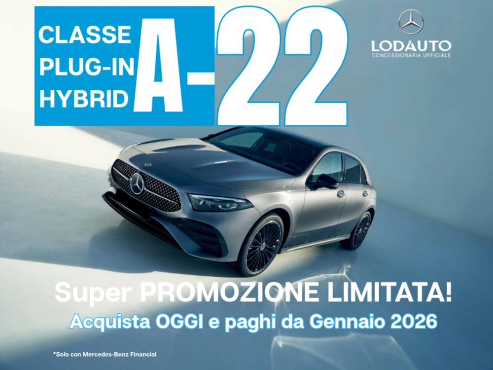 Mercedes-Benz Classe A nuova a Bergamo