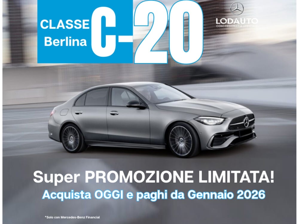 Mercedes-Benz Classe C nuova a Bergamo