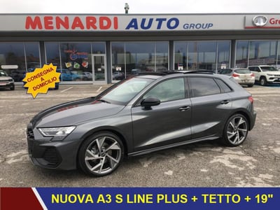 Audi A3 Sportback 35 TDI S tronic S line edition nuova a Bernezzo