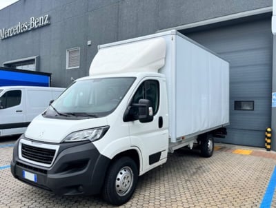 Peugeot Boxer Furgone 435 2.2 BlueHDi 165S&amp;S PM-TM Furgone Sponda del 2020 usata a Filago