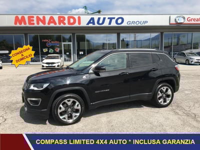 Jeep Compass 2.0 Multijet II aut. 4WD Limited del 2018 usata a Bernezzo
