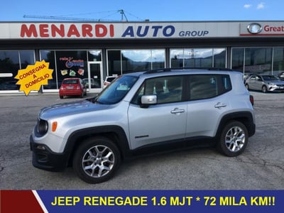 Jeep Renegade 1.6 Mjt 120 CV Longitude del 2015 usata a Bernezzo