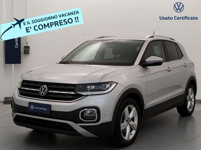 Volkswagen T-Cross 1.0 TSI 110 CV DSG Advanced del 2022 usata a Busto Arsizio