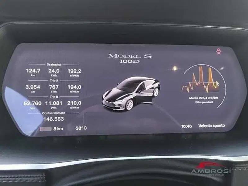 Tesla Model S usata a Viterbo (13)