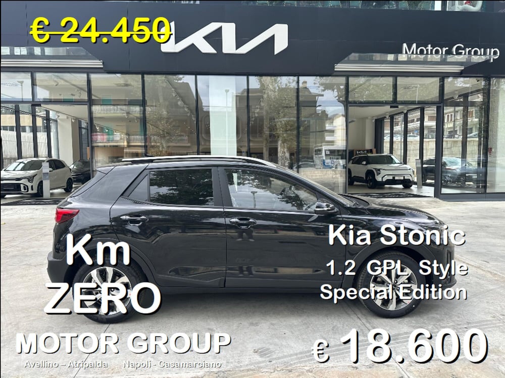 Kia Stonic nuova a Napoli