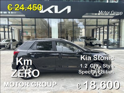 Kia Stonic 1.2 mpi Gpl Style Special Edition 78cv nuova a Casamarciano