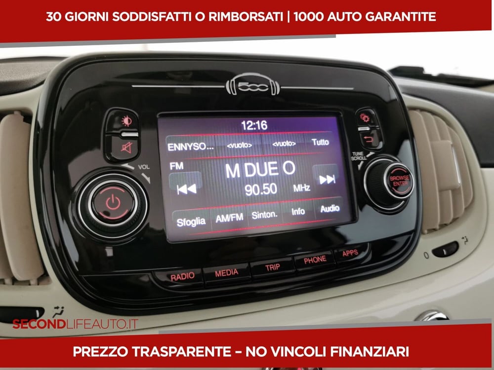 Fiat 500C Cabrio usata a Chieti (10)
