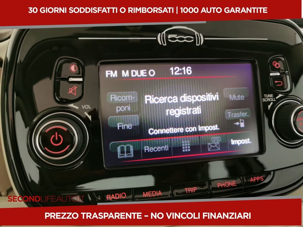 Fiat 500C Cabrio usata a Chieti (11)