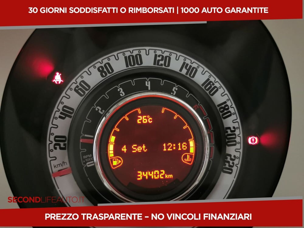 Fiat 500C Cabrio usata a Chieti (9)