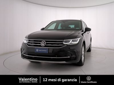 Volkswagen Tiguan 1.4 TSI eHYBRID DSG Elegance del 2021 usata a Roma