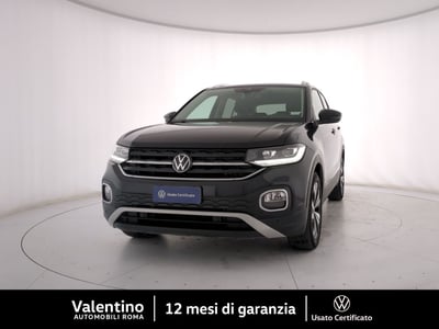 Volkswagen T-Cross 1.0 TSI 110 CV DSG Advanced del 2022 usata a Roma