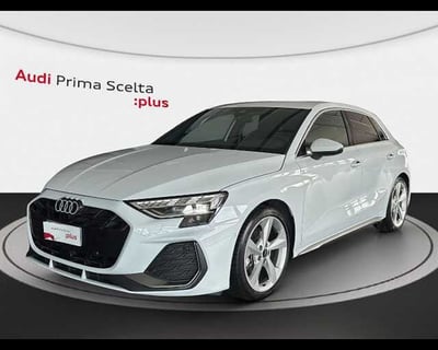 Audi A3 Sportback 2.0 tdi S line edition 150cv s-tronic del 2024 usata a Roma