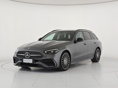 Mercedes-Benz Classe C Station Wagon 220 d mhev AMG Line Premium Plus 4matic 200cv auto del 2022 usata a Alessandria