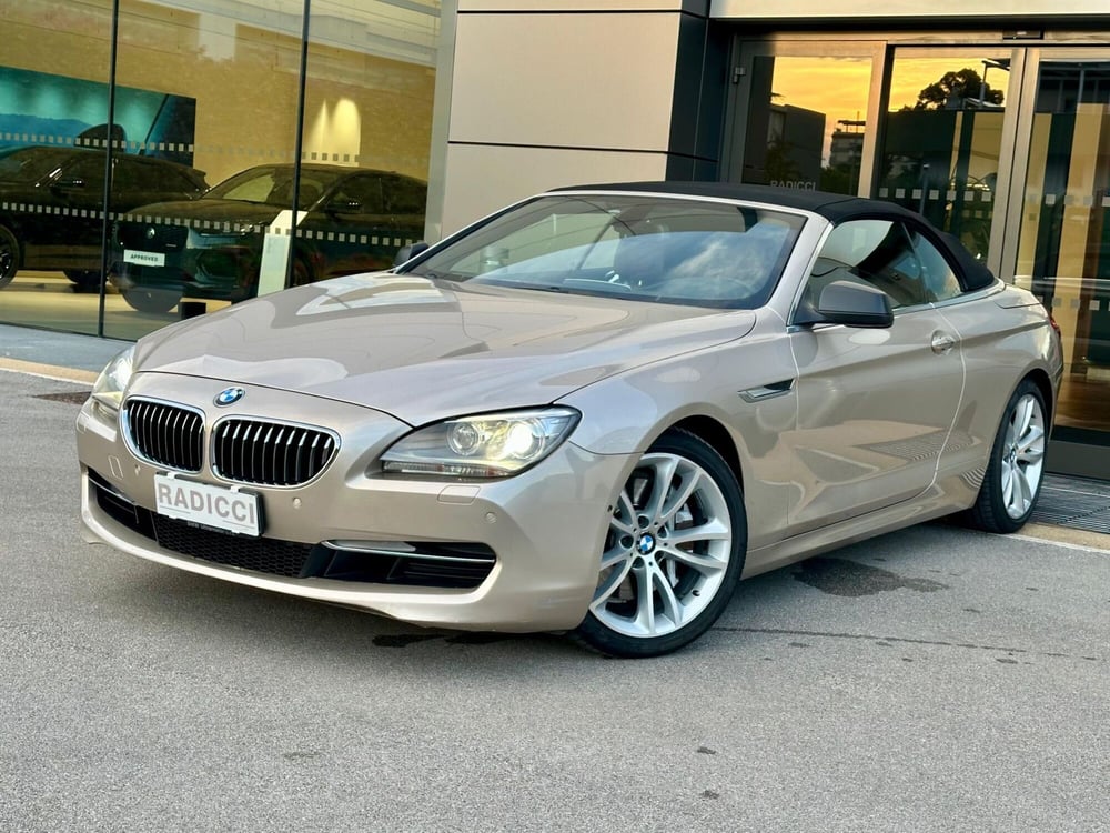BMW Serie 6 Cabrio usata a Bari (12)