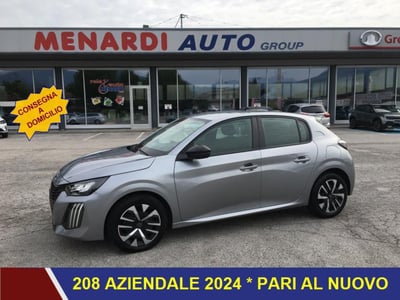 Peugeot 208 1.2 puretech Active s&amp;s 100cv del 2024 usata a Bernezzo