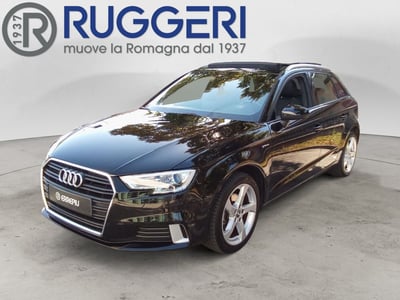 Audi A3 Sportback 1.4 TFSI g-tron Design del 2018 usata a Rimini