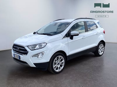 Ford EcoSport 1.0 EcoBoost 125 CV Titanium del 2022 usata a Milano