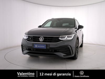 Volkswagen Tiguan 2.0 TDI 150 CV SCR DSG 4MOTION R-Line del 2023 usata a Roma