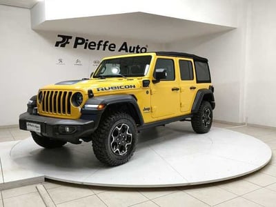 Jeep Wrangler Unlimited 2.0 Turbo Rubicon del 2021 usata a Teramo