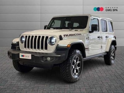 Jeep Wrangler Unlimited 2.0 Turbo Rubicon del 2021 usata a Pistoia