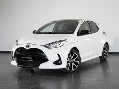 Toyota Yaris 1.5 Hybrid 5 porte Lounge del 2021 usata a San Severo