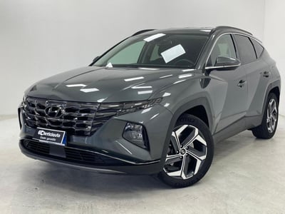 Hyundai Tucson 1.6 hev NLine 4wd auto del 2021 usata a Lurate Caccivio