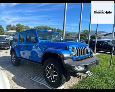 Jeep Wrangler Unlimited 2.0 PHEV ATX 4xe Sahara nuova a Massarosa