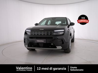Jeep Avenger 1.2 turbo Altitude fwd 100cv del 2024 usata a Roma