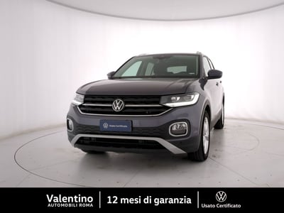 Volkswagen T-Cross 1.0 TSI 110 CV DSG Advanced del 2022 usata a Roma