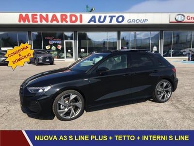 Audi A3 Sportback 35 TDI S tronic S line edition nuova a Bernezzo