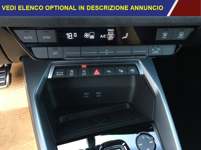 Audi A3 Sportback nuova a Cuneo (13)