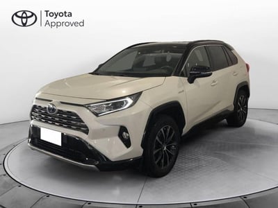 Toyota Rav4 HV (222CV) E-CVT AWD-i Adventure del 2021 usata a Torino