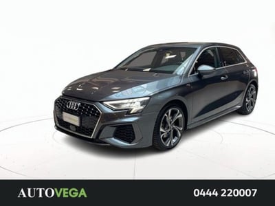 Audi A3 Sportback 2.0 tdi S line edition 150cv s-tronic del 2021 usata a Arzignano