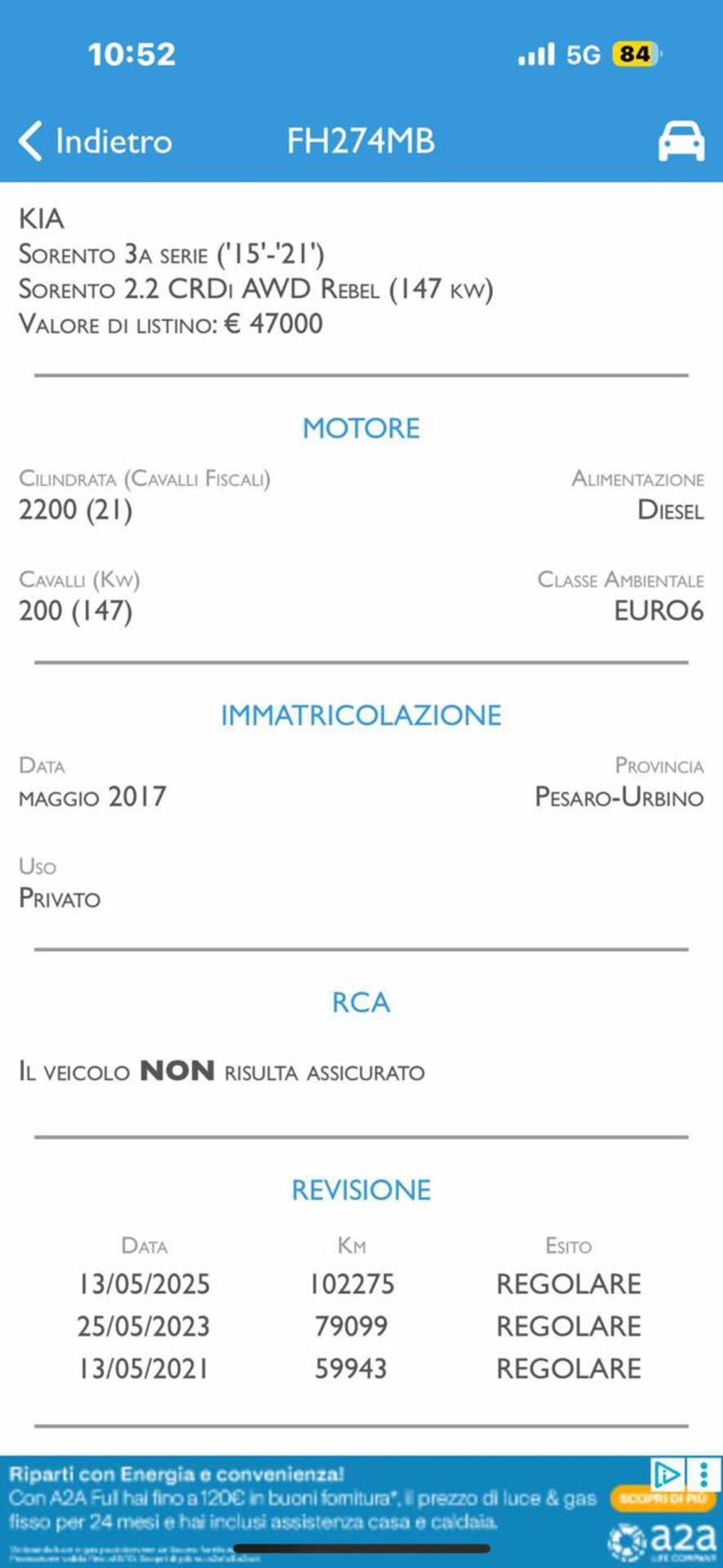 Kia Sorento usata a Pesaro-Urbino (7)