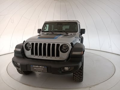 Jeep Wrangler Unlimited 2.0 PHEV ATX 4xe Rubicon del 2023 usata a Bari