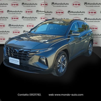 Hyundai Tucson 1.6 crdi 48V Xline 2wd dct del 2023 usata a Palermo