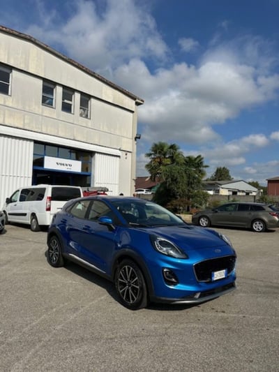 Ford Puma 1.0 EcoBoost Hybrid 125 CV S&amp;S aut. Titanium Design del 2022 usata a Novara