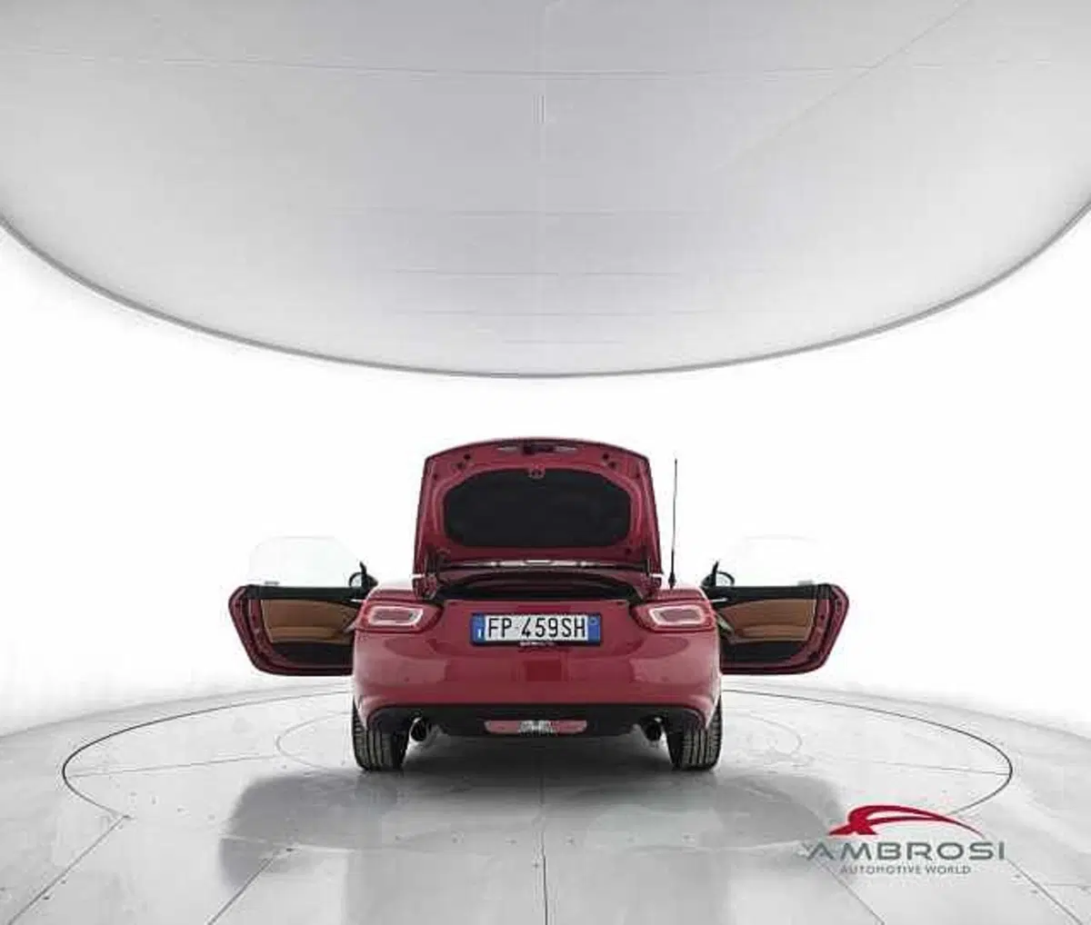 Fiat 124 spider usata a Viterbo (7)