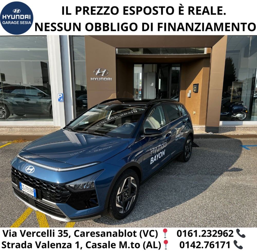 Hyundai Bayon nuova a Vercelli