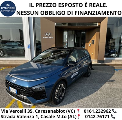 Hyundai Bayon 1.0 t-gdi 48V Xclass Safety&amp;Tech Pack imt nuova a Caresanablot