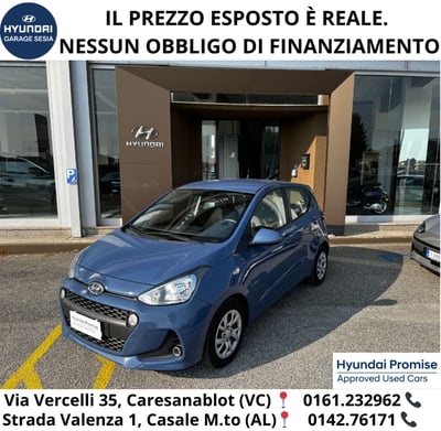 Hyundai i10 1.0 MPI Login del 2016 usata a Caresanablot