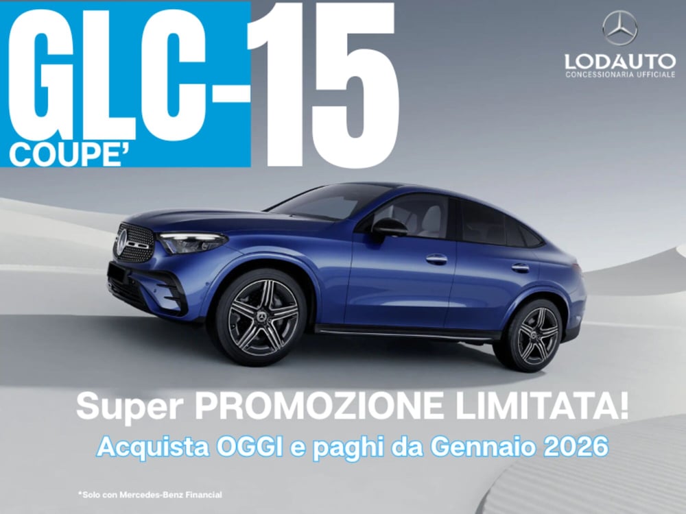 Mercedes-Benz GLC Coupé nuova a Bergamo