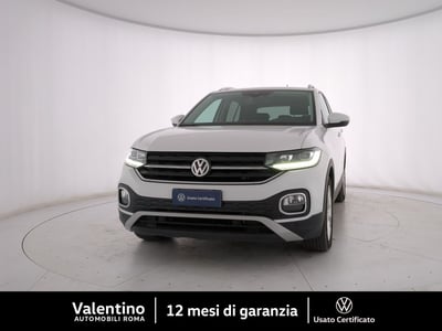 Volkswagen T-Cross 1.0 TSI 115 CV DSG Advanced BMT del 2020 usata a Roma